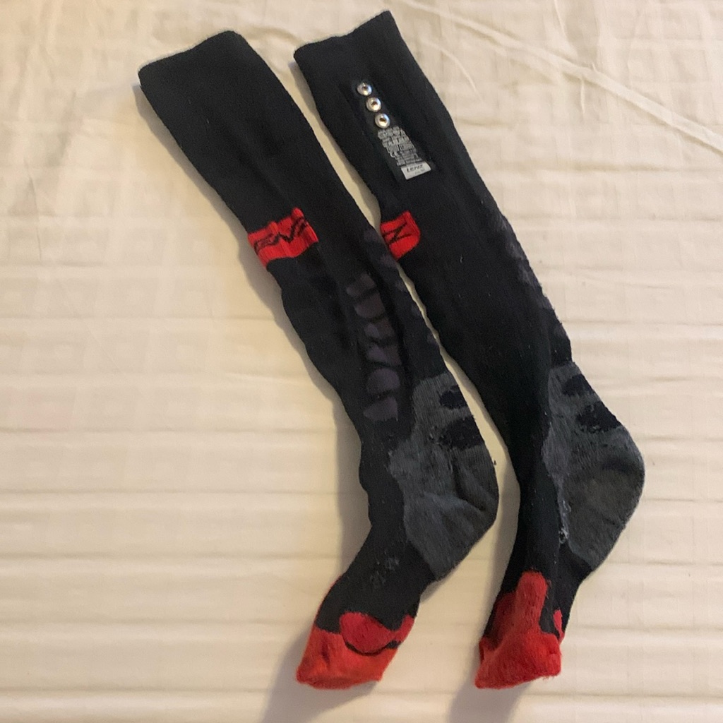Lenz Battery Warming Socks ***No Batteries Or Charger***